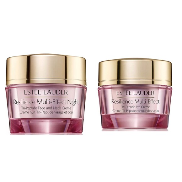 Estee Lauder Resilience MultiEffect Night TriPeptide face&eye cream travel sizes - Picture 1 of 1